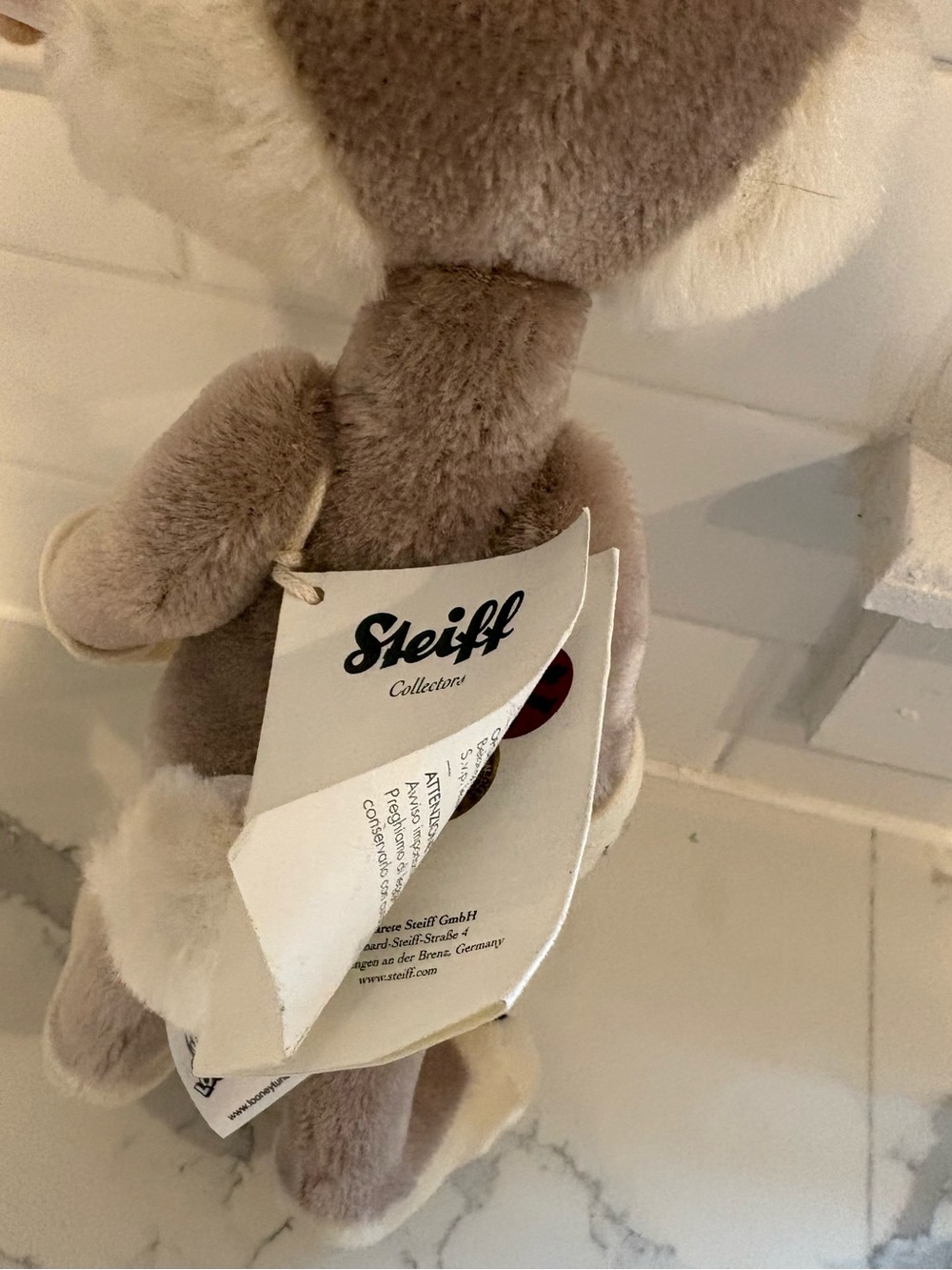 New Steiff Mohair Loony Tunes Bugs Bunny Rabbit - Picture 6 of 9